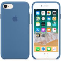 Apple Silikon-Case für das iPhone SE (2022 / 2020) / 8 / 7 - Denim  Blue