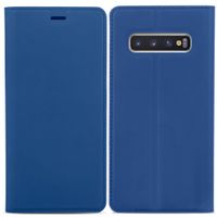 imoshion Slim Folio Klapphülle Samsung Galaxy S10 - Dunkelblau