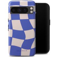 Selencia Vivid Tough Back Cover für das Google Pixel 8 Pro - Groovy Sapphire Blue