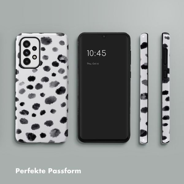 Selencia Vivid Back Cover für das Samsung Galaxy A33 - Trendy Leopard