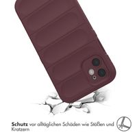 imoshion EasyGrip Back Cover für das iPhone 11 - Aubergine