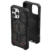 UAG Monarch Pro Backcover Apple iPhone 16 Pro Max - Forged Carbon