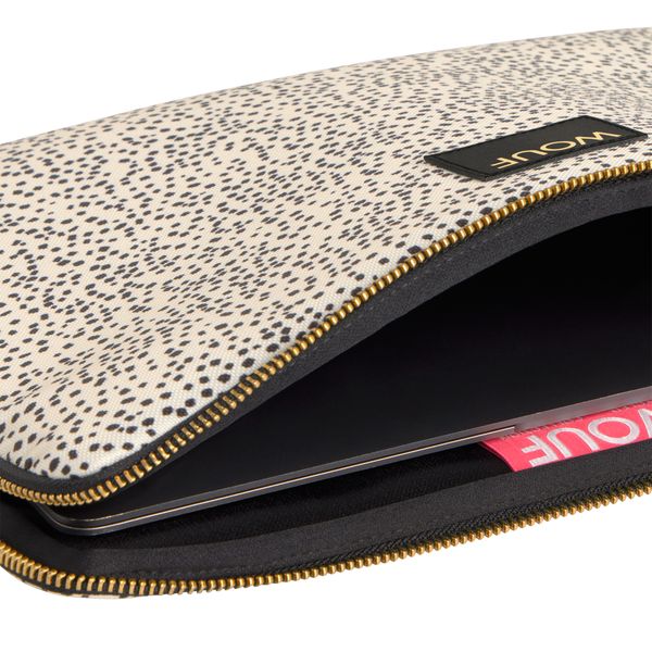 Wouf Daily Laptop Hülle 13-14 Zoll - Laptop Sleeve - Panna