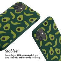 imoshion SilikonHülle design mit Band Apple iPhone 11 - Avocado Green