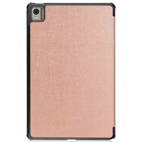 imoshion Trifold Klapphülle Nokia T21 - Rosé gold