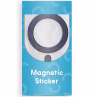 imoshion MagSafe-Aufkleber mit Installationshilfe - Schwarz