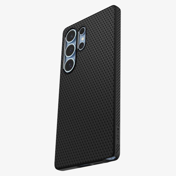 Spigen Liquid Air™ Case für das Samsung Galaxy S25 Ultra - Matte Black