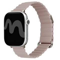 imoshion Magnetisches Kunstlederarmband für Apple Watch | 38/40/41/42 mm - Beige