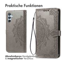 imoshion Mandala Klapphülle Samsung Galaxy A54 (5G) - Grau