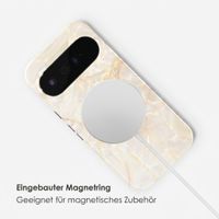 Selencia Vivid Rückabdeckung mit MagSafe Google Pixel 11 - Golden Beige Marble