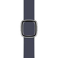 Apple Leather Band Modern Buckle für die Apple Watch Series 1-9 / SE - 38/40/41 mm / Series 10 - 42 mm - Größe L - Blau