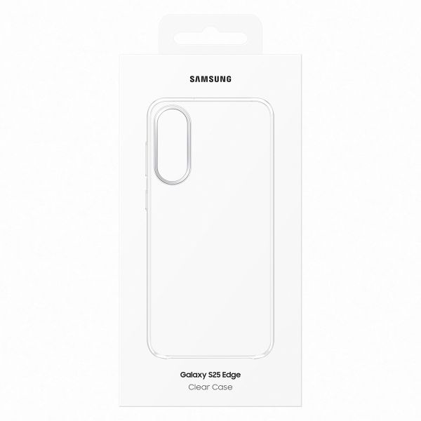 Samsung Original Clear Cover Samsung Galaxy S25 Edge - Clear