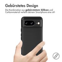 imoshion Brushed Back Cover für das Google Pixel 8 - Schwarz