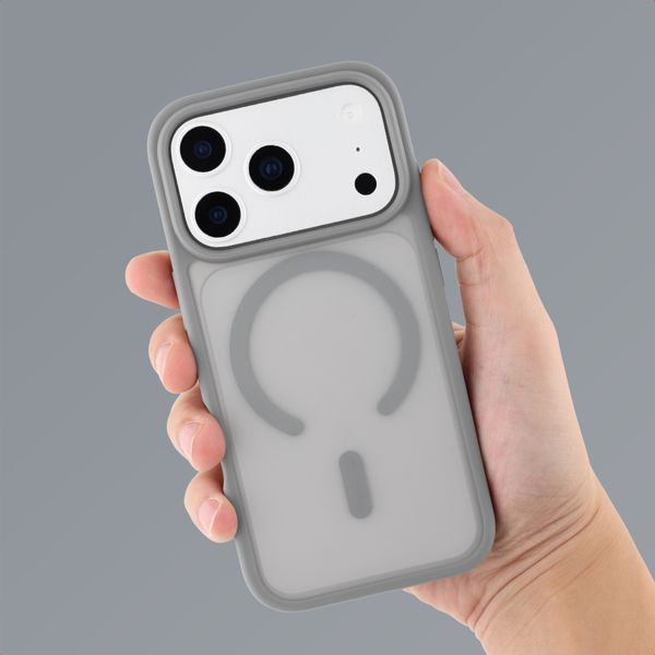 imoshion Color Guard Back Cover mit MagSafe Apple iPhone 18 Pro / 17 Pro - Grau
