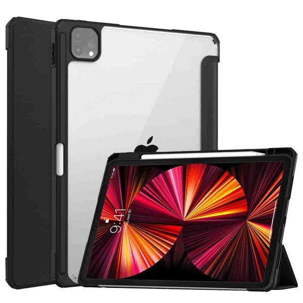 imoshion Trifold Hardcase Klapphülle für das iPad Pro 11 (2018/2020/2021/2022) - Schwarz