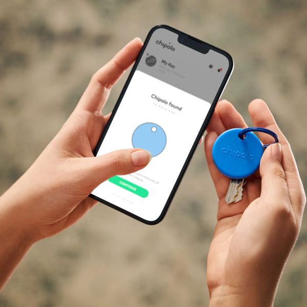 Chipolo POP Bluetooth Tracker - 4er-Pack - Schwarz