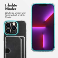 imoshion Soft Case Back Cover mit Kartenhalter Apple iPhone 13 Pro - Transparent