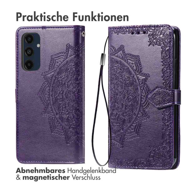 imoshion Mandala Klapphülle Samsung Galaxy A16 - Violett