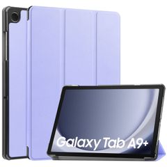 imoshion Trifold Klapphülle für das Samsung Galaxy Tab A9 Plus - Lila