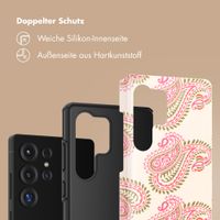Selencia Vivid Back Cover Samsung Galaxy S25 Ultra - Paisley Blush