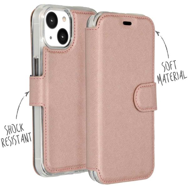 Accezz Xtreme Wallet Klapphülle für das iPhone 14 Plus - Rose Gold