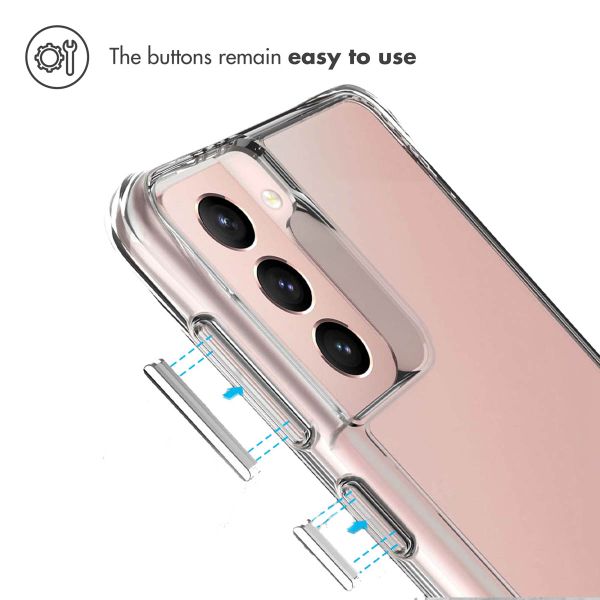 imoshion Rugged Air Case Samsung Galaxy S21 - Transparent