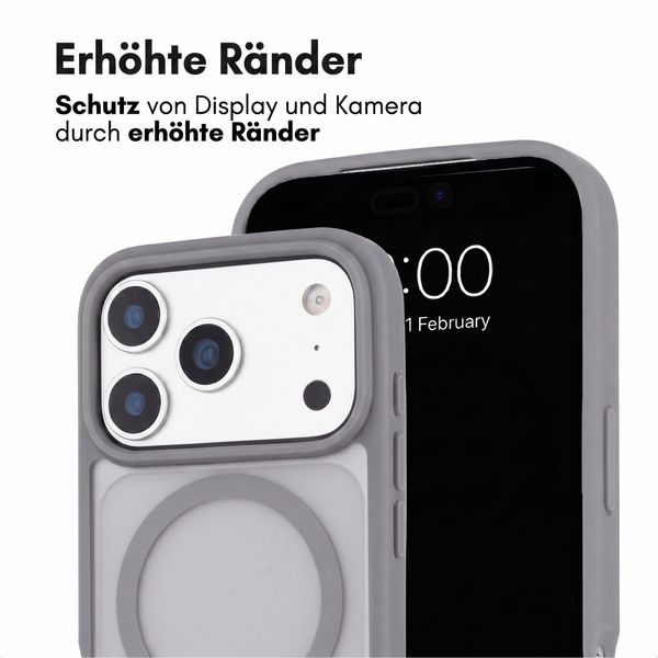 imoshion Color Guard Back Cover mit MagSafe Apple iPhone 18 Pro Max / 17 Pro Max - Grau