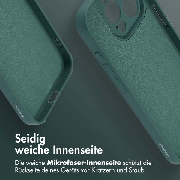 imoshion Color Back Cover mit MagSafe Apple iPhone 15 Pro - Dunkelgrün