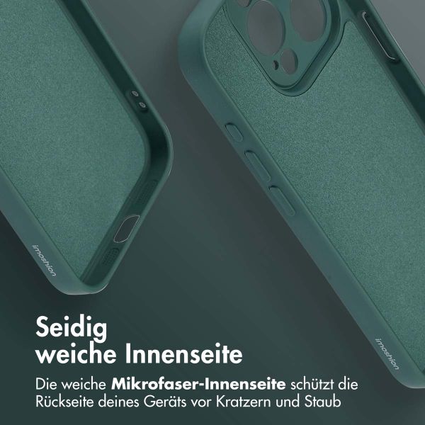 imoshion Color Back Cover mit MagSafe für das iPhone 15 Pro - Dunkelgrün