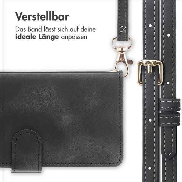 imoshion Klapphülle mit Kordel Samsung Galaxy A35 - Schwarz