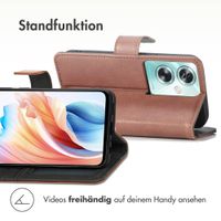 imoshion Luxuriöse Klapphülle OnePlus Nord N30 SE - Braun