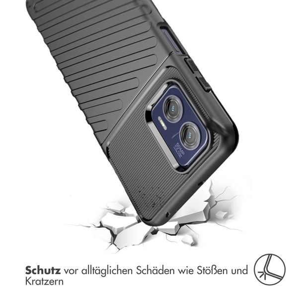 imoshion Thunder Backcover für das Motorola Moto G73 - Schwarz