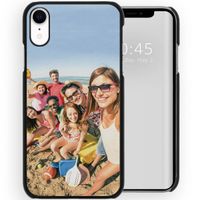 Gestalte deine eigene Apple iPhone Xr Hardcase Hülle - Schwarz