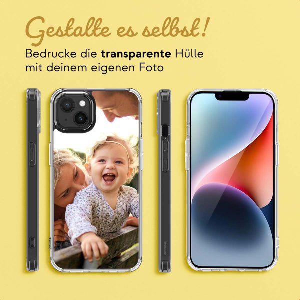 Gestalte deine eigene MagSafe Clear Case Apple iPhone 14 - Transparent