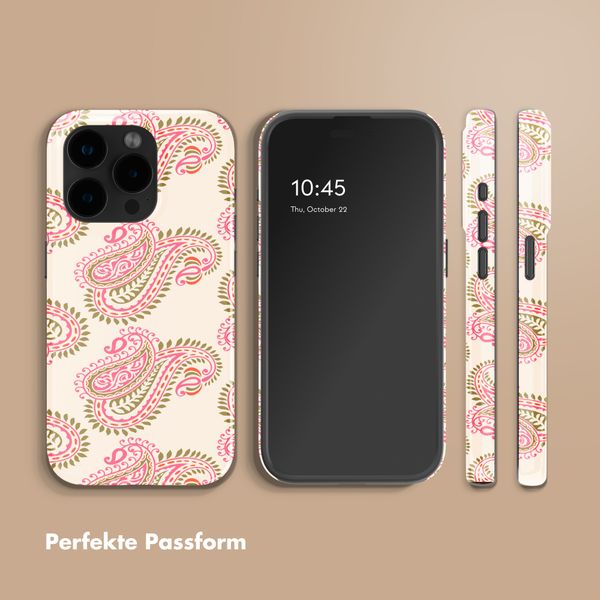 Selencia Vivid Back Cover Apple iPhone 15 Pro - Paisley Blush