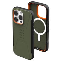 UAG Civilian Backcover MagSafe für das iPhone 16 Pro - Olive Drab