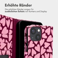 imoshion Design Klapphülle Apple iPhone 13 - Hearty Blush