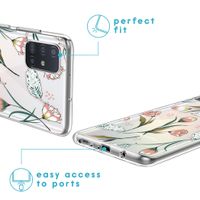 imoshion Design Hülle Samsung Galaxy A51 - Vintage Flowers