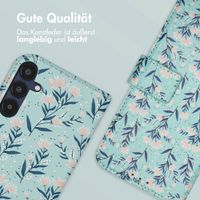 imoshion Design Klapphülle Samsung Galaxy A25 (5G) - Blue Flowers
