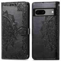 imoshion Mandala Klapphülle Google Pixel 7a - Schwarz