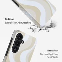 Selencia Vivid Back Cover Samsung Galaxy S26 - Desert Waves Beige