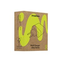 imoshion Wandladegerät - Ladegerät - 2x USB-C - Power Delivery - 40W - Schwarz