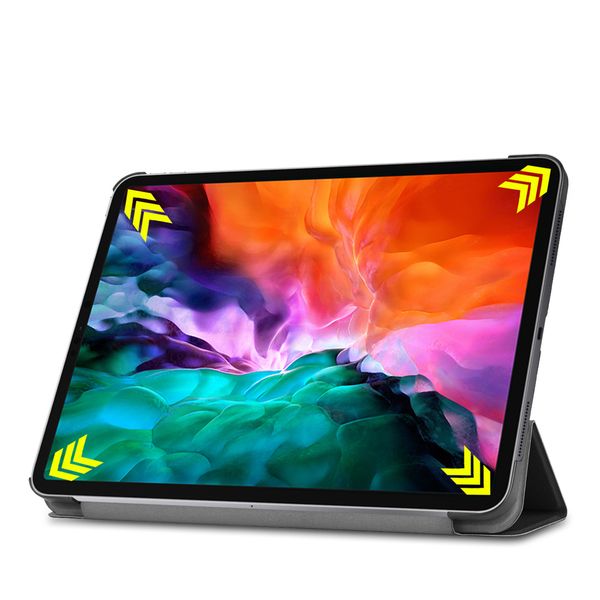 imoshion Trifold Klapphülle Apple iPad Pro 12.9 (2018/2020/2021/2022) - Schwarz