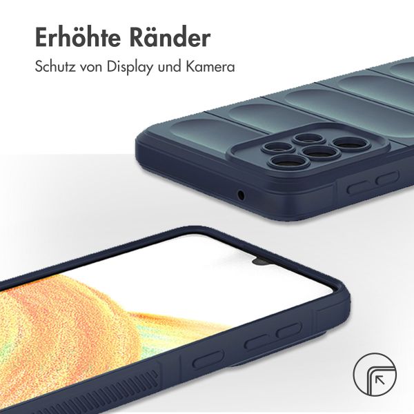 imoshion EasyGrip Back Cover für das Samsung Galaxy A33 - Dunkelblau