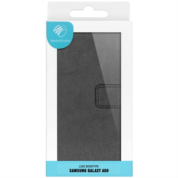 imoshion Luxuriöse Klapphülle Samsung Galaxy A50 / A30s - Schwarz