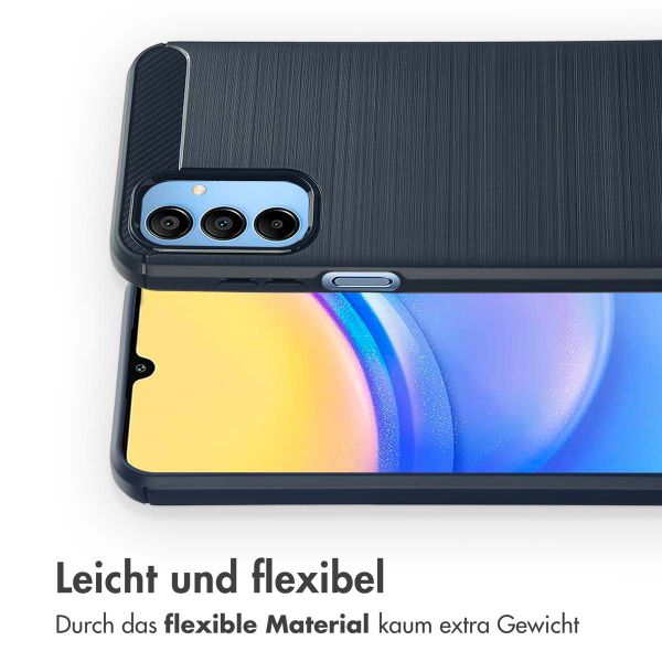 imoshion Brushed Back Cover Samsung Galaxy A15 (5G/4G) - Dunkelblau