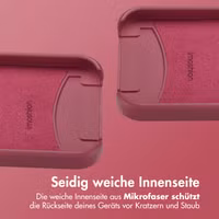 imoshion Color Backcover mit abnehmbarem Handykette und MagSafe Apple iPhone 13 Pro - Raspberry