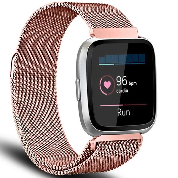 imoshion Milanese Watch Armband für die Fitbit Versa 2 / Versa Lite - Rose Gold