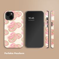 Selencia Vivid Back Cover Apple iPhone 14 - Paisley Blush