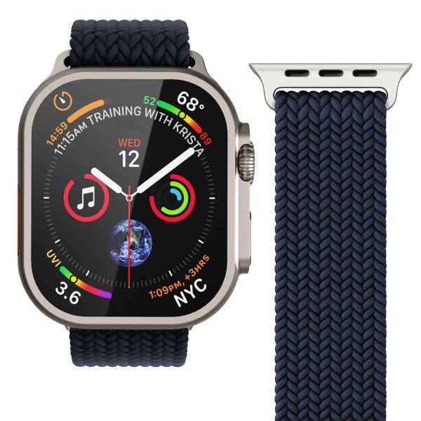 Vonmählen Woven Loop Armband für deine Apple Watch | 38/40/41/42 mm - Navy